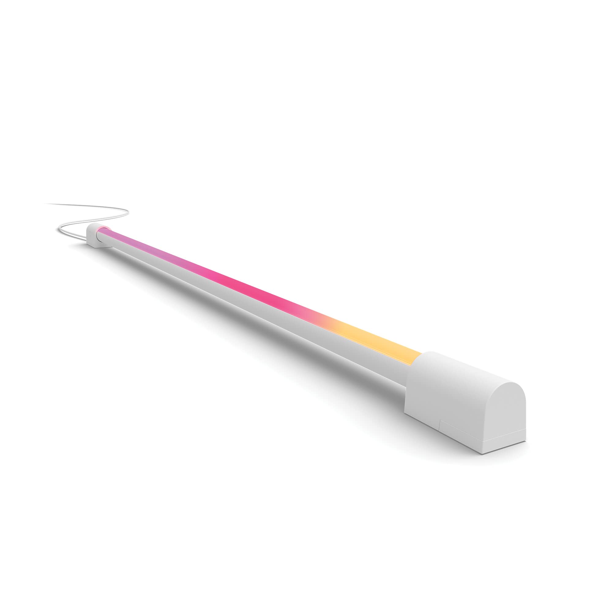 Philips Hue NEW Gradient Tube [Small - White] Smart Home Light For Syncing with Entertainment and Media, With Bluetooth. Works with Alexa, Google Assistant and Apple Homekit
