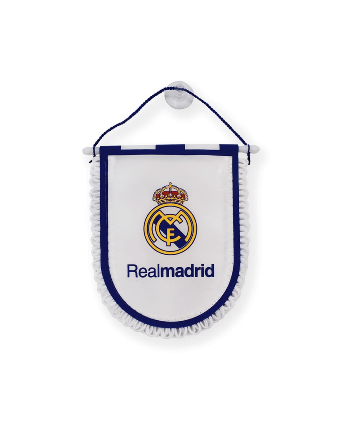 Real Madrid REALMADRID BANDERÍN TRIÁNGULO Blanco