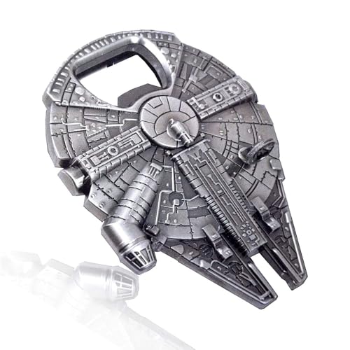 Metal Star Millenium Falcon Metal Bottle Opener - Non-magnetic Opener 2.4' Version