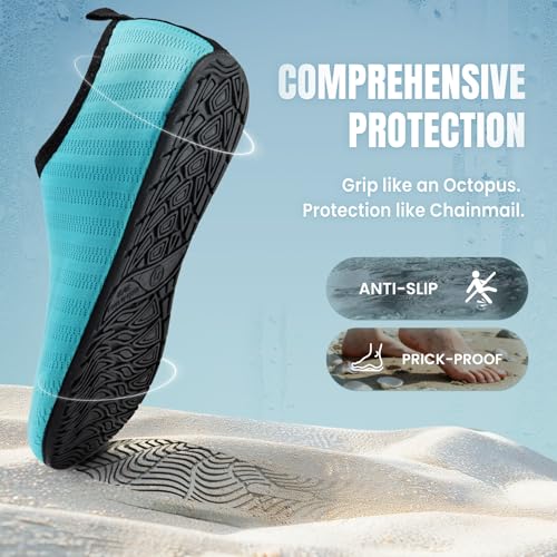 Image of IceUnicorn Water Shoes Men Women Beach Swim Aqua Barefoot Socks Pool Quick Dry Yoga