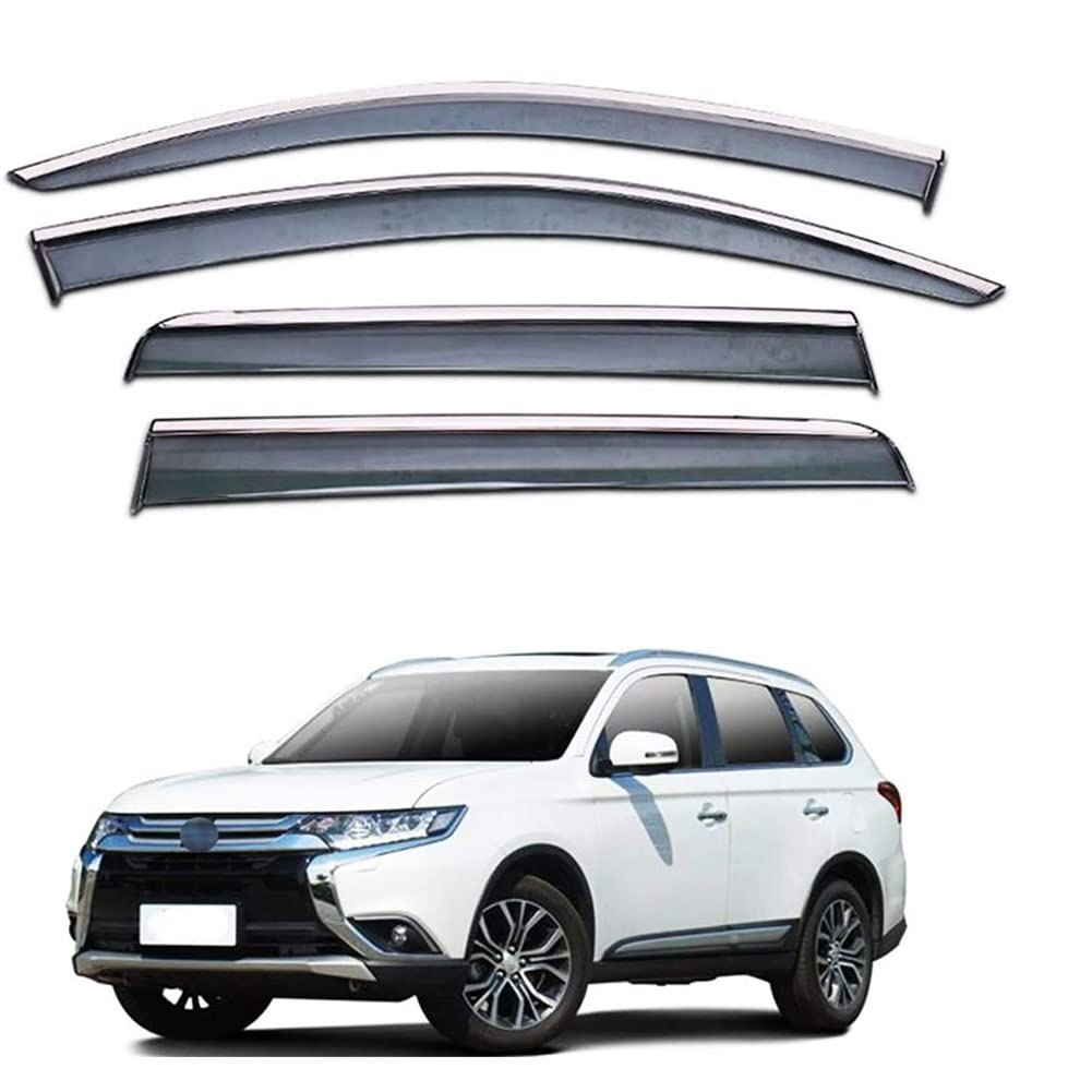 Buy Car Tinted Wind Deflectors for Mitsubishi Outlander 20132018, Door
