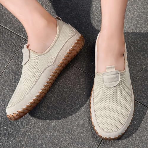 Image of Men's Genuine Leather Loafer Shoes Slip On Soft Walking Driving Shoes