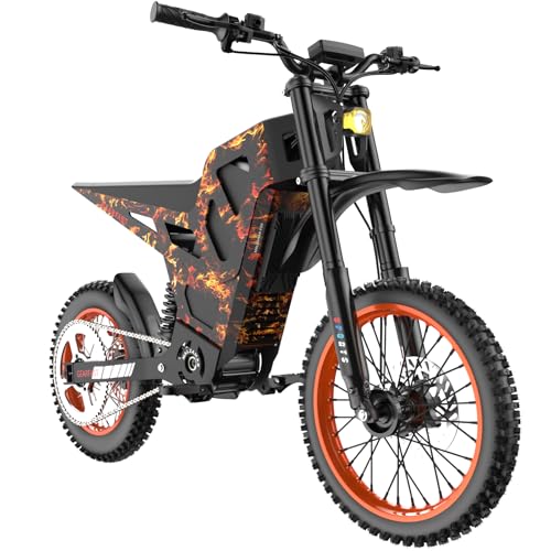 Electric Dirt Bike for Teens Adults, 3000W Peak Electric Motorcycle,