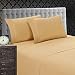 Elegant Comfort 1500 Thread Count Luxury Egyptian Quality Wrinkle and Fade Resistant 4-Piece Sheet Set, Queen, Gold