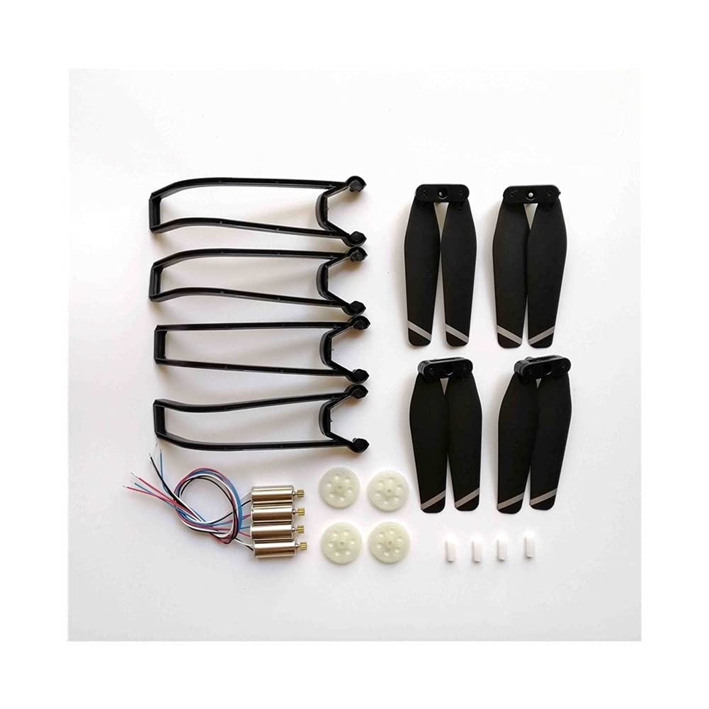 اكسسوارات الطائرات بدون طيار مجموعة تروس إطار شفرة المروحة لـ SG- 907 SG907 GPS بدون طيار لـ SG- 901 SG901 Rc كوادكوبتر ملحقات قطع غيار المحركات (Color : SG907 motor set)