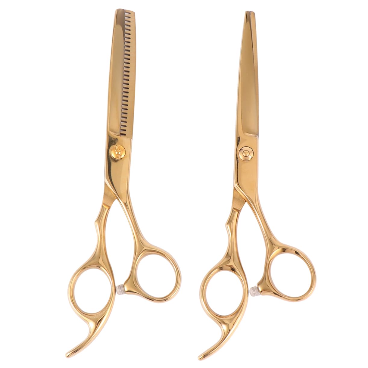 Beatifufu Professional Hair Cutting Scissors Set 2pcs Barber Scissors Hair Cutting Tools