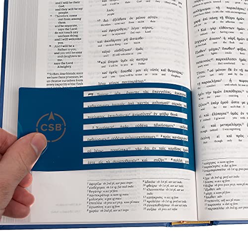 Image of Greek-English Interlinear CSB New Testament, Hardcover, Black Letter, NA28 Greek Text, English Gloss, Parsing Tools, Study Bookmark, Full CSB Text, Translation Notes, Easy-to-Read Type