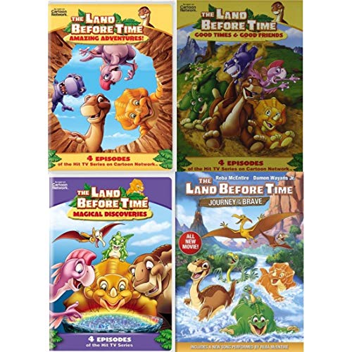 Land Before Time 12 Episodes And Movie Collection: Amazing Adventures / Good Times & Good Friends / Magical Discoveries / Journey Of The Brave DVD Starring: Aria Noelle Curzon (Director: Davis Doi)
