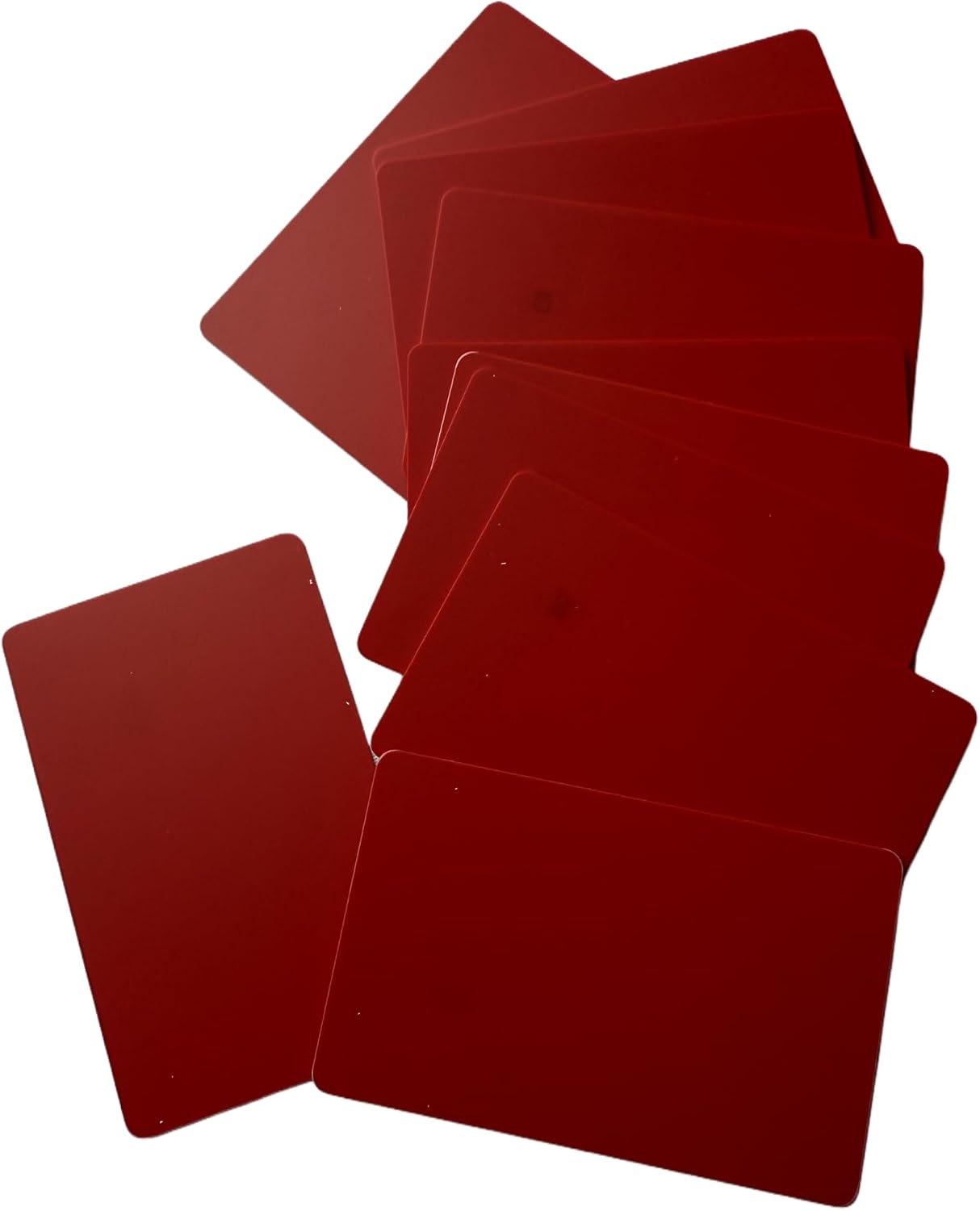YARONGTECH RFID 1K Card 13.56MHz RFID IC S50 ISO 14443A White Door Entry Hotel Key Cards (Pack of 100) (Red)