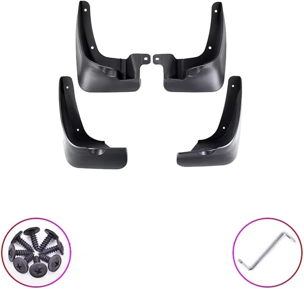 mudflaps Mudguards Mudflaps Fender Mud Flap Splash Guards for KIA for Rio 2 JB Sedan 2006-2011