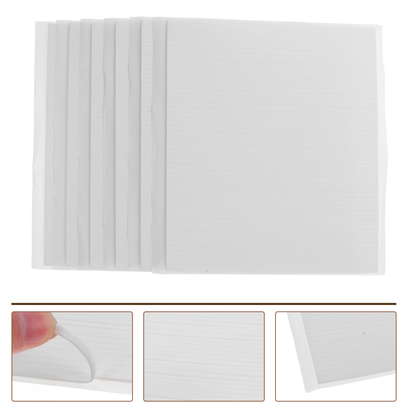 HOMSFOU 5 Series 5 Juegos De Cintas Adhesivas De Espuma De Doble Cara Para Álbumes De Recortes Tiras De Espuma Autoadhesivas Para Manualidades Cinta Adhesiva De Doble Cara 6 hojas*5