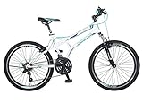 Benotto MSHFIR2421UNBL Bicicleta de Acero Rodada R24, Hombre, Frenos V, 21 Velocidades