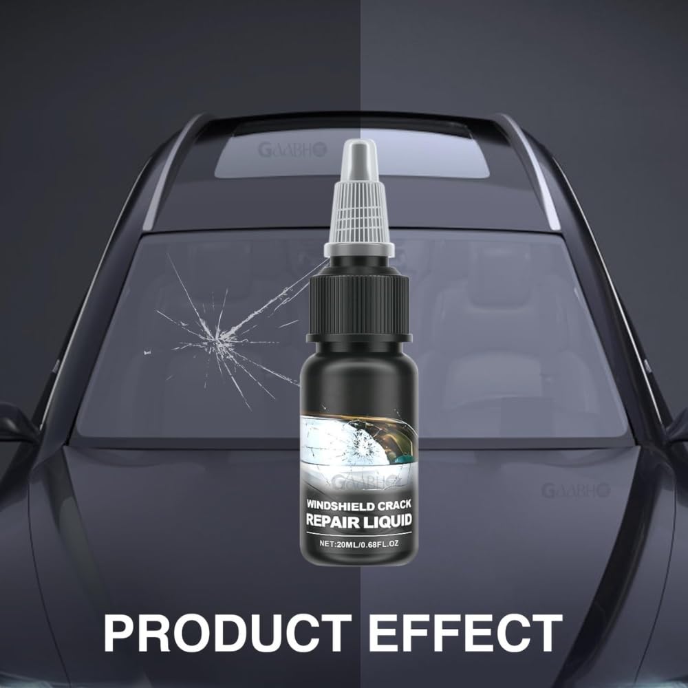 Car Windshield Crack Repair Kit,Liquid for Cracks for Fix Auto Windshield Glass Cracks, Car Window Glass Repair Tool Set for Quick and Easy Auto Windshield Scratch Fix (CK7) - Image 3 thumbnail