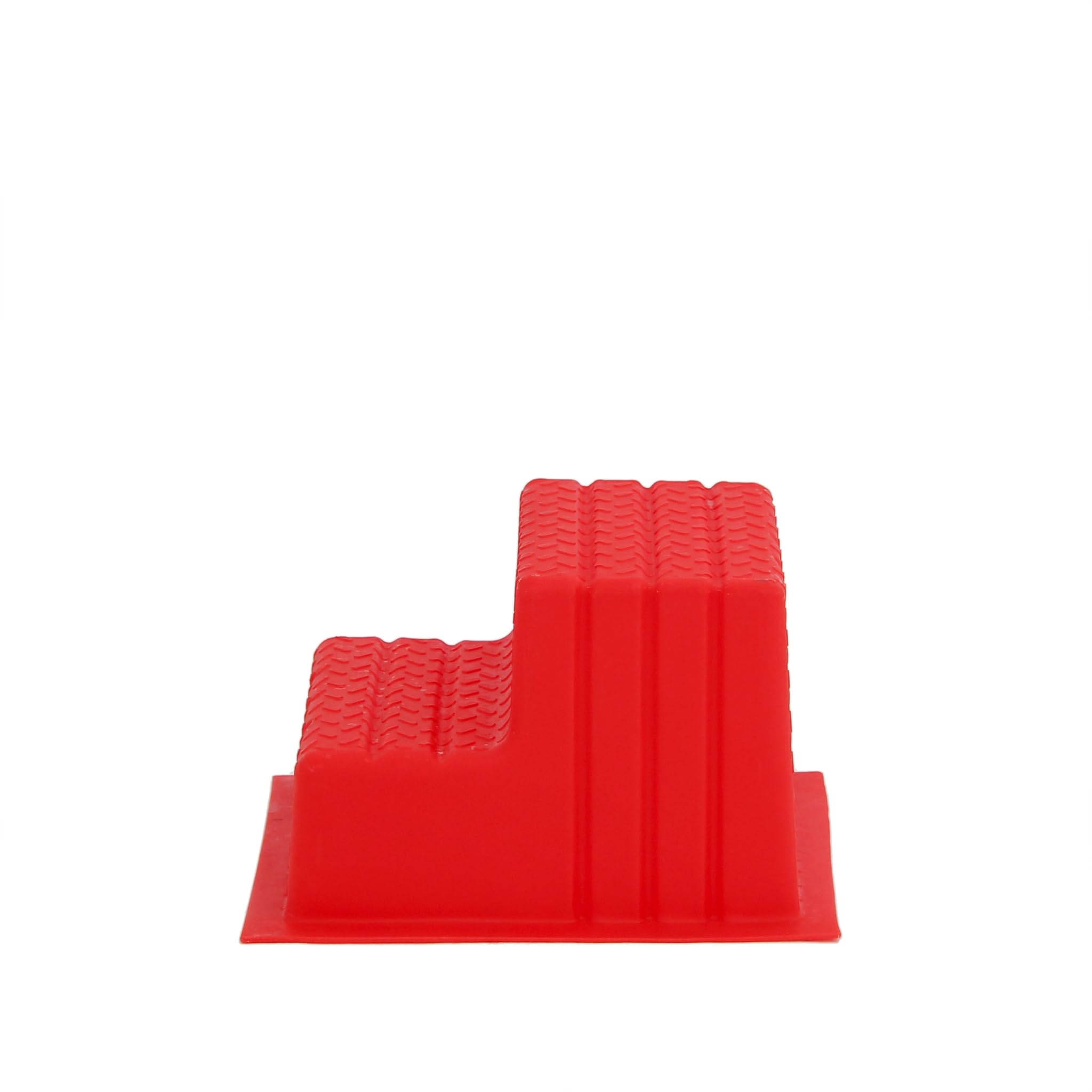 Aufstiegshilfe, Aufstiegs-Hocker mit 2 Stufen. (Rot)