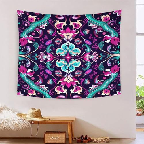 Tapisserie murale effet 3D fleurs eebseivne pour habiller le mur de votre chambre