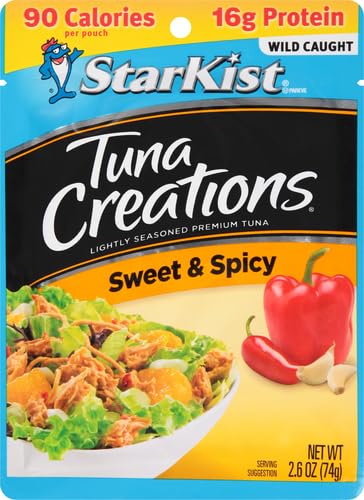 Image of StarKist Tuna Creations Sweet & Spicy, Single Serve Pouch, 2.6 oz (Pack of 8)