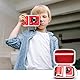 casmilee Kinderkamera Tasche, Sofortbildkameras Schutzhülle für VTech KidiZoom Print Cam/für Gofunly/für HiMont/für ASTGMI/für GREENKINDER/für CalineGam Digital Kamera, für Druckpapier -Nur Hülle-Rot