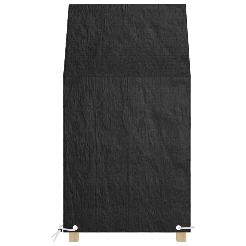 Copertura impermeabile per sedie da giardino, con 8 occhielli, 65 x 65 x 80/120 cm, in polietilene PE, protezione UV, per sedie da giardino, terrazza, balcone, protezione dalle intemperie