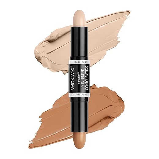 Contorno Em Bastão - Megaglo Dual-Ended Contour Stick - Medium/Tan