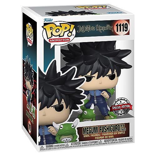 Funko Pop Megumi Fushiguro con Sapos para completar tu colección original de Jujutsu Kaisen