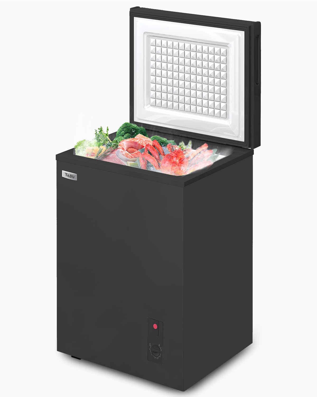Tabu 44001 5 cu ft Chest Freezer Black