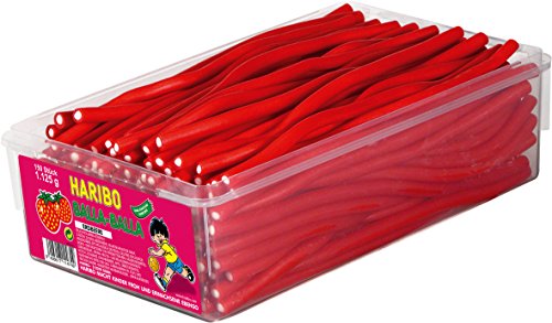 Haribo Balla Sticks Aardbeien 3-pack (3 x 1125 g)