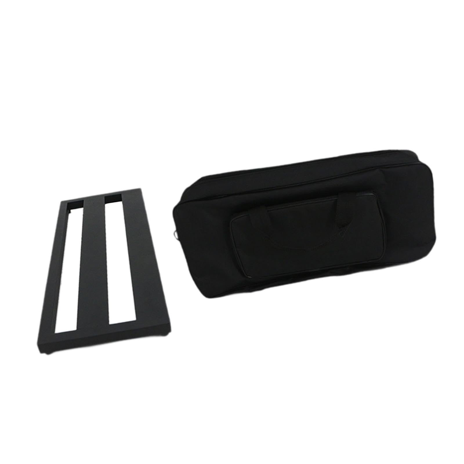 Wmqbjta Bass Pedalboard with Carrying Case for Musical Instruments, M