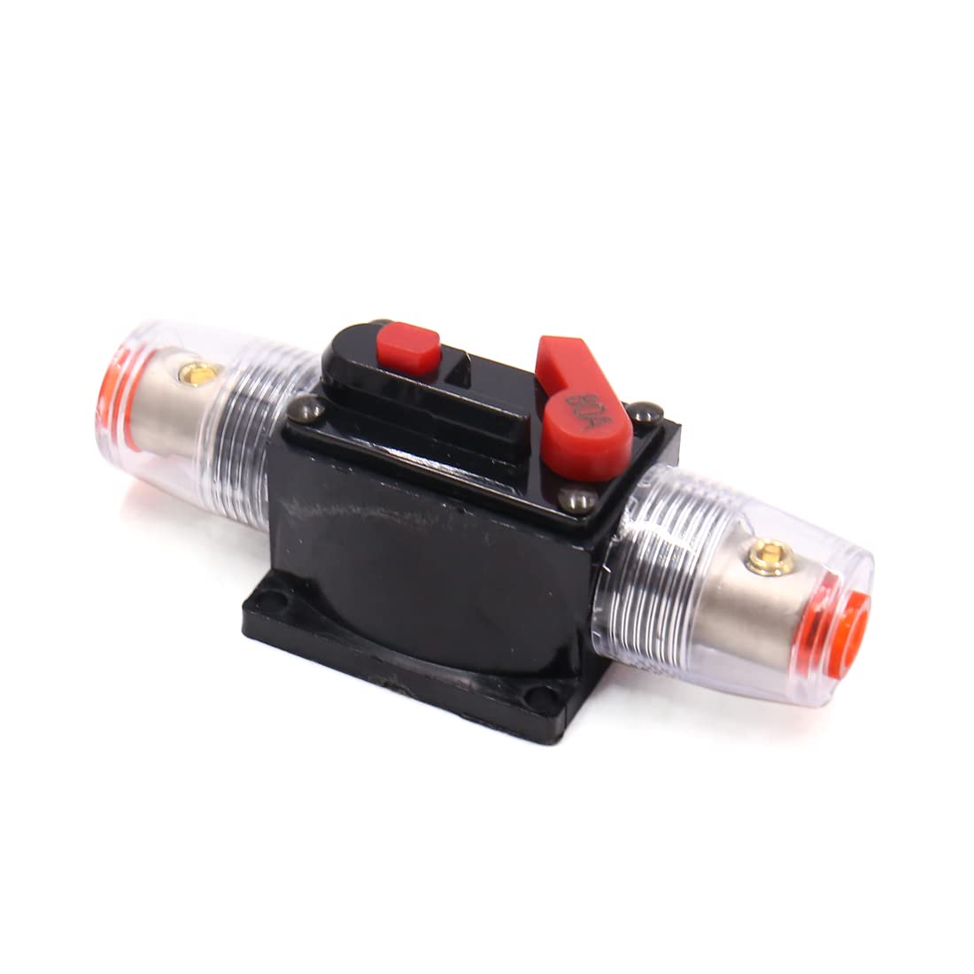 IEUMJNAT 80A Car Stereo Audio Inline Circuit Breaker Reset Fuse Inverter Fit for 4 8 Gauge Wire