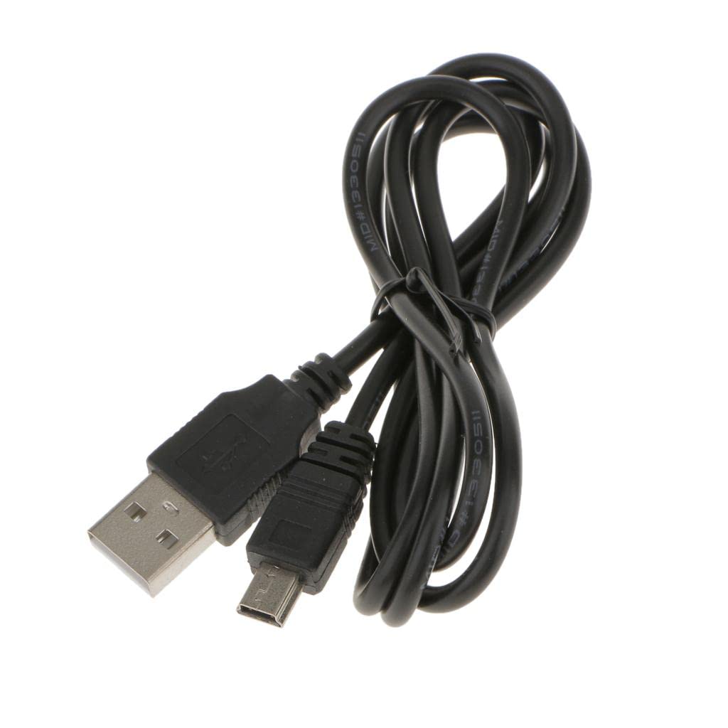 ELBME® USB Cable,Compatible with PlayStation PS3 / PS 3 Slim Controller Mini USB 2 Charger Cable Cord 0.8m / 2.62 feet-picture-25