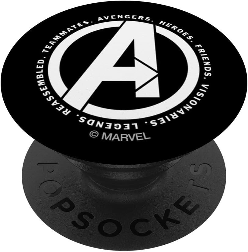 Marvel Avengers: Endgame Logo Heroes and Legends PopSockets MagSafe PopGrip for iPhone