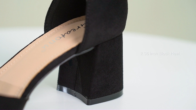 Sandali Con Tacco Donna Greatonu - Eleganti, Tacco Medio 6cm, Pelle, Con Cinturino Alla Caviglia - Foto 7