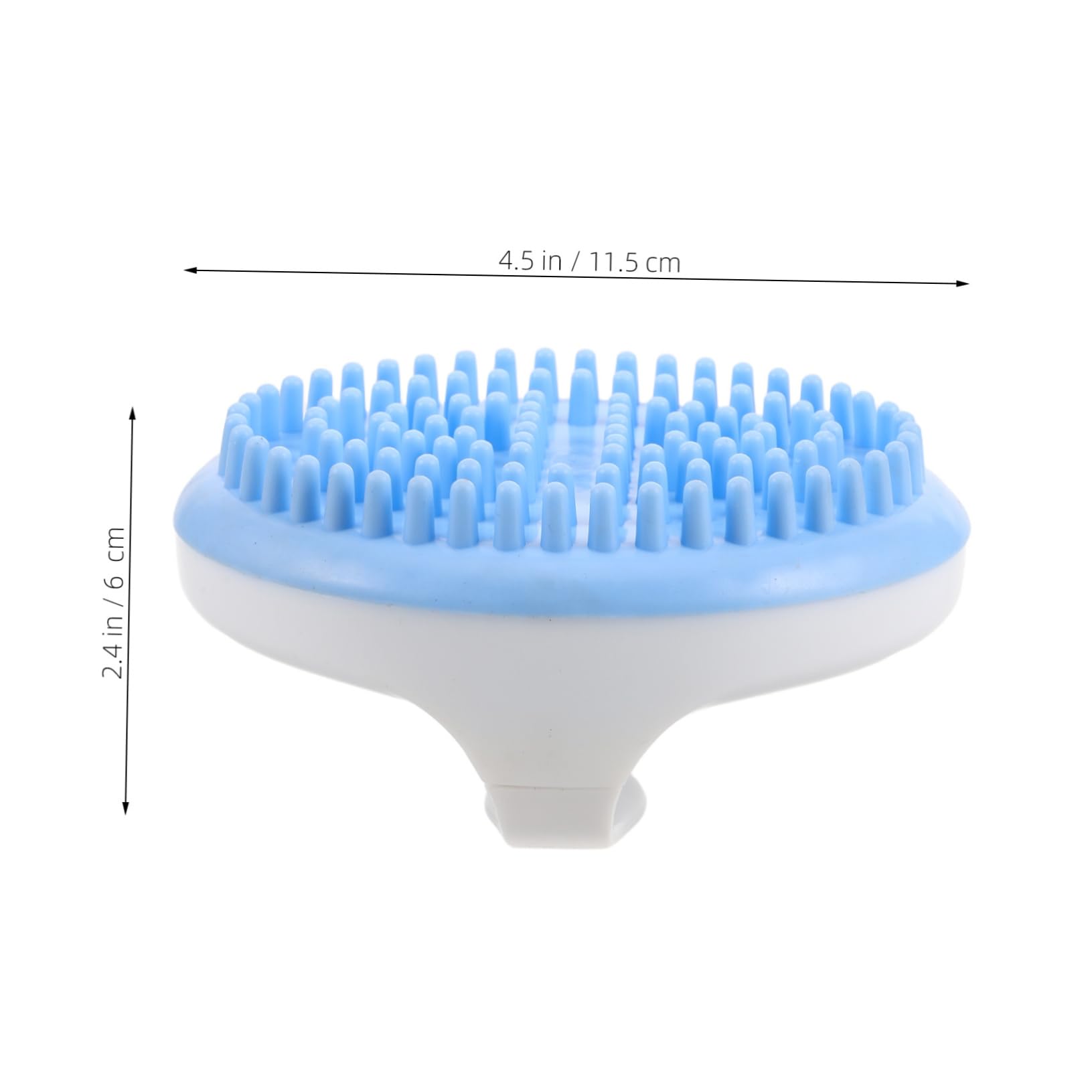 SHERCHPRY Silicone Massage Brush Multi Functional Beauty Tool for Scalp Belly Massage Durable Silicone Design for Home Salon Use