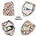 YETTASBIN Fashion Quilted Mini Backpack for Women & Girls - Christmas Nutcracker Lightweight Casual Travel Daypack, S(8.5L)