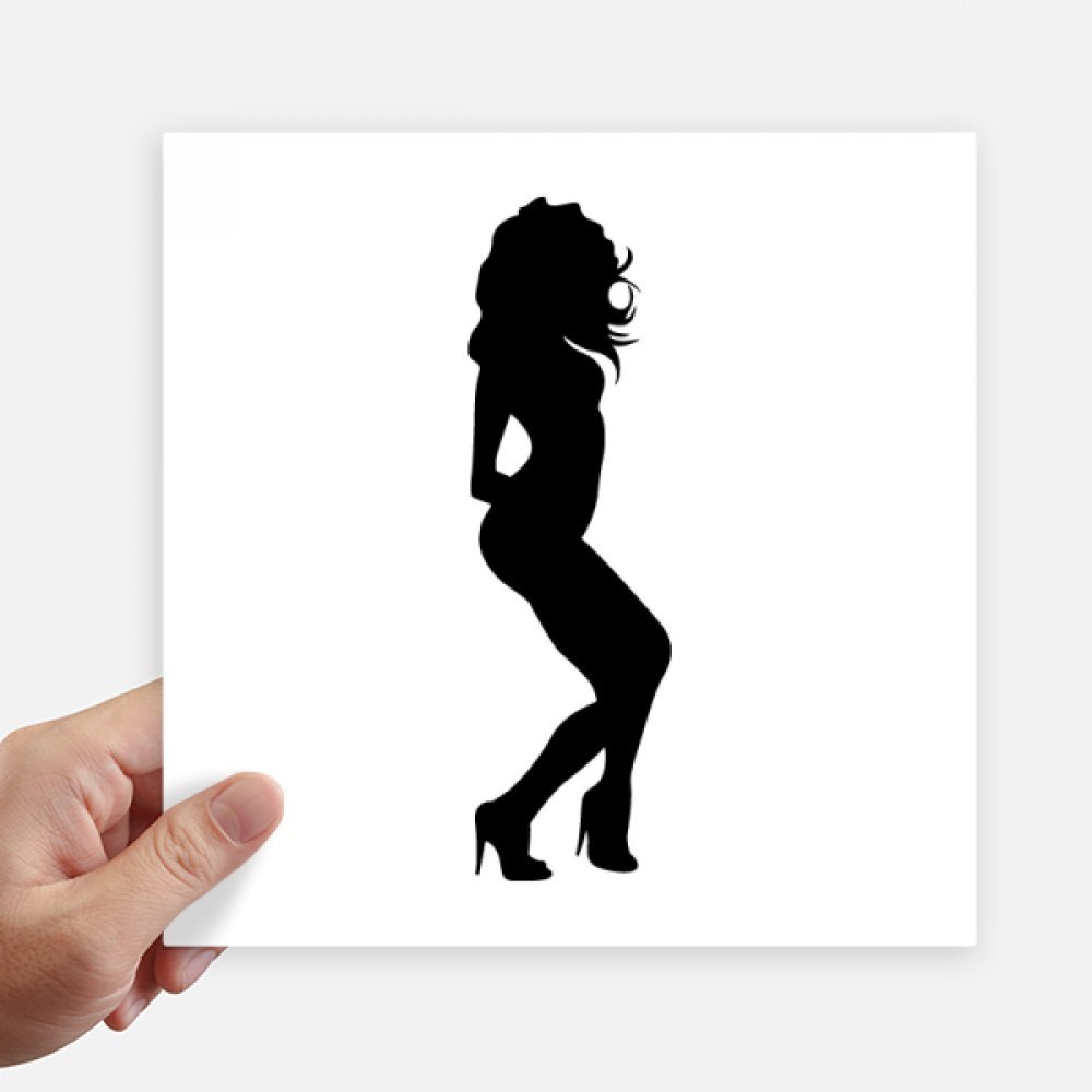 Pegatinas de mujer con pelo rizado quita la monotonía de tu ordenador portátil con estos vinilos