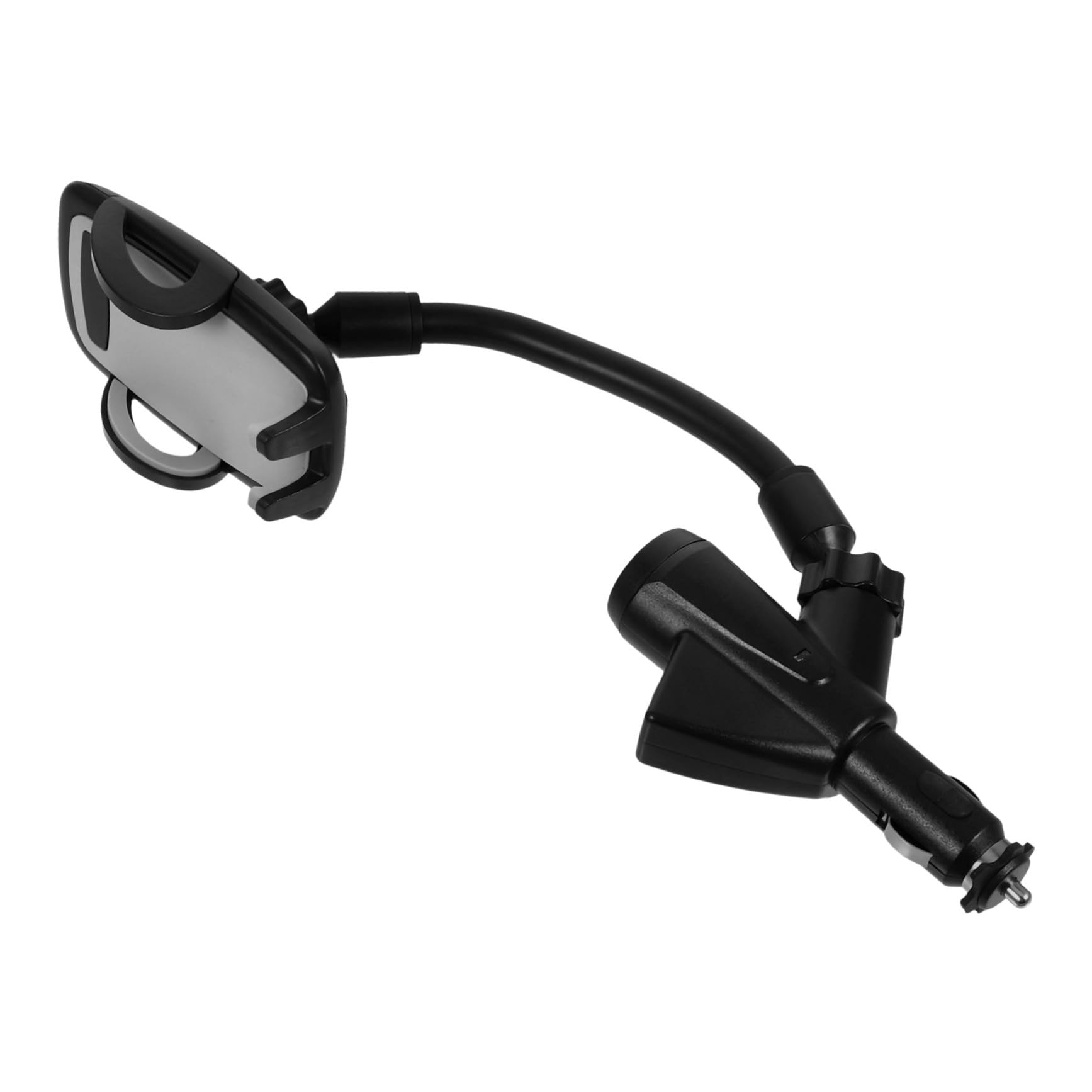 Soporte para teléfono de coche encendedor USB carga rápida móvil 8
