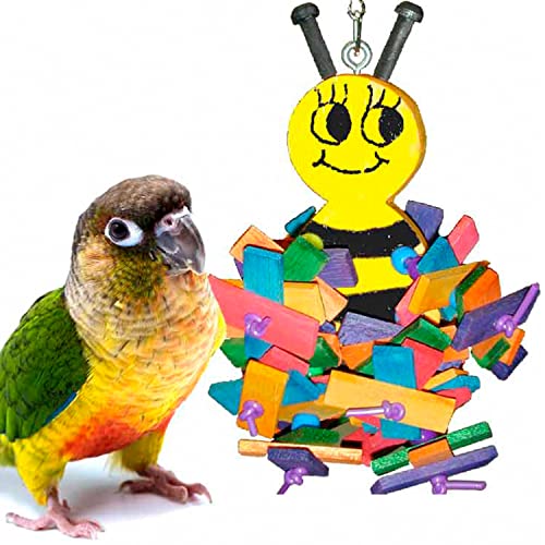Super Bird Creations Sb391 Sm. Buzbee Bird Toy, Small/Medium Bird Size, 9" X 4" X 4" #TOP7