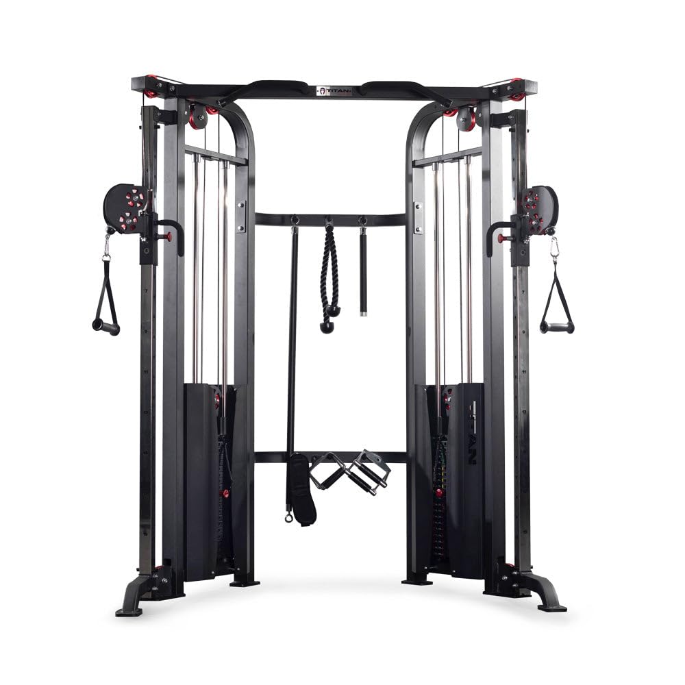 トレーニングマシン Amazon.co.jp: Titan Fitness 機能トレーナーケーブルクロス