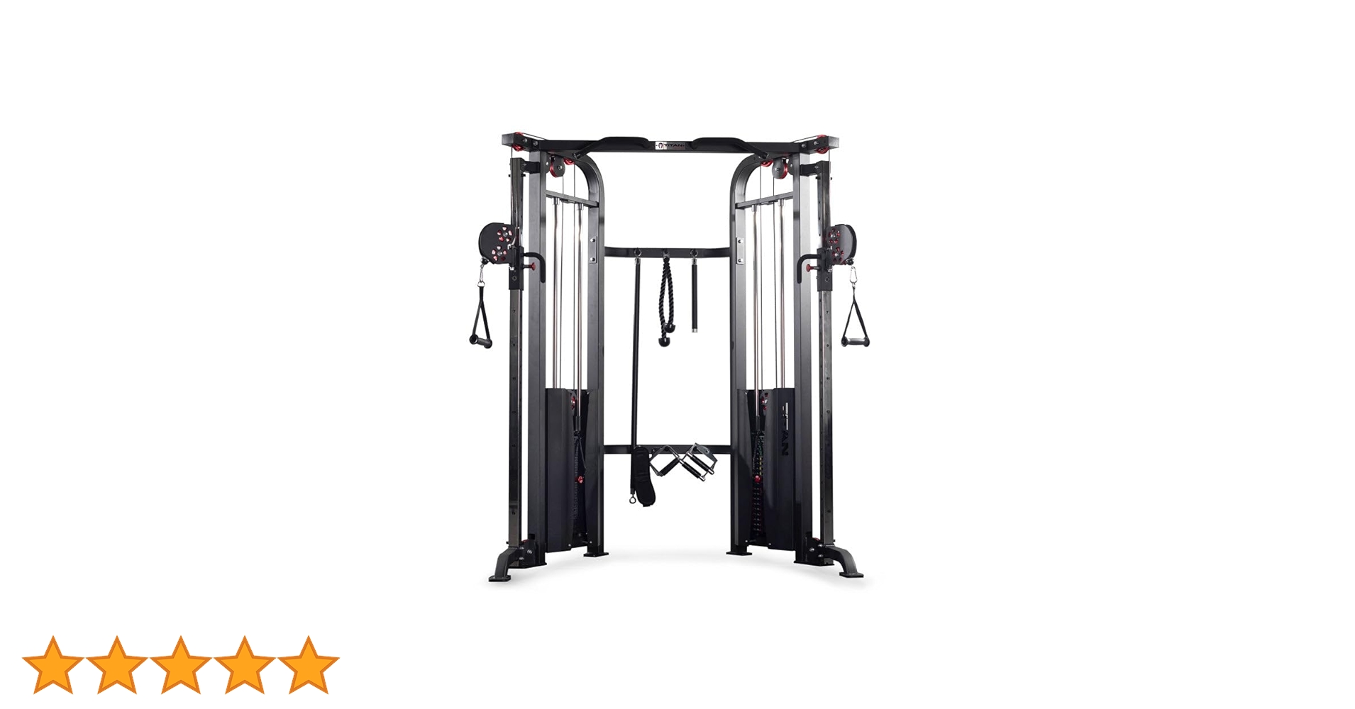 Amazon.co.jp: Titan Fitness 機能トレーナーケーブルクロス