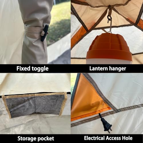UNP Dome Tent, 2-Person, Easy Setup, Lightweight, Portable, Navy Blue - Image 6