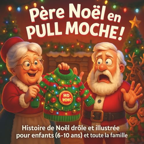 Père Noël en Pull Moche !: Histoire de Noël drôle et...
