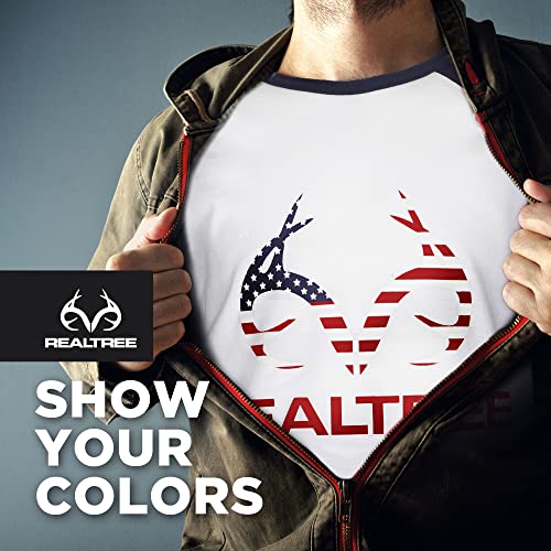 Realtree USA Shirt Boys - Tshirt American Flag Patriotic Boys Graphic T-Shirts (US, Alpha, Small, Regular, Black, Navy, Red)4