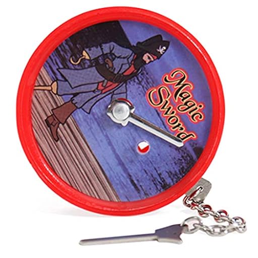 Greensen Trucos de Espada Mágicos Show Show Accesorios para Mentalismo Divertido, Plástico (Aleatorio) 5.5*.5cm (Rojo) | Ya disponible en tu tienda friki favorita! En mundofriki.es!