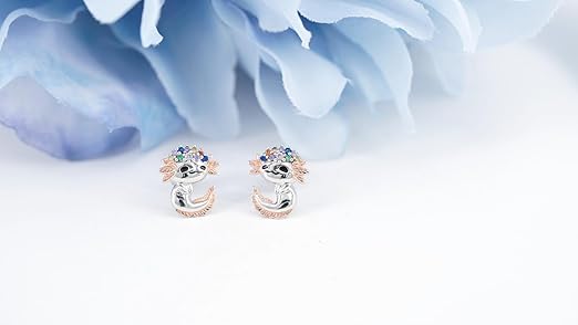 Aretes De Tuerca De Aguacate De Plata De Ley 925 Con Aguacate Y Aguacate, Regalos De Joyería Para Mujer, Plata De Ley, No Es Una Piedra Preciosa