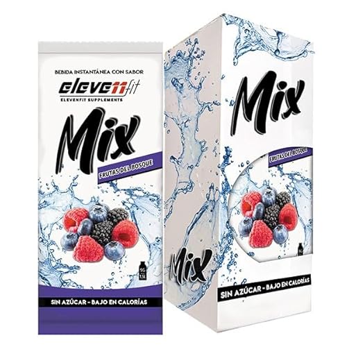 Eleven Fit Caja 12 Uds Mix Sabor Frutas Del Bosque Sin Azúcar 100 g