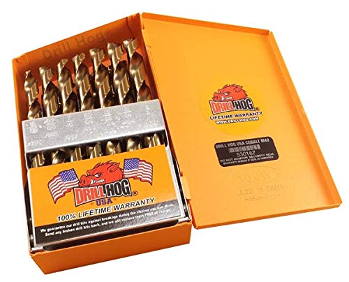 Drill Hog Super Premium M42+ Drill Bit Set