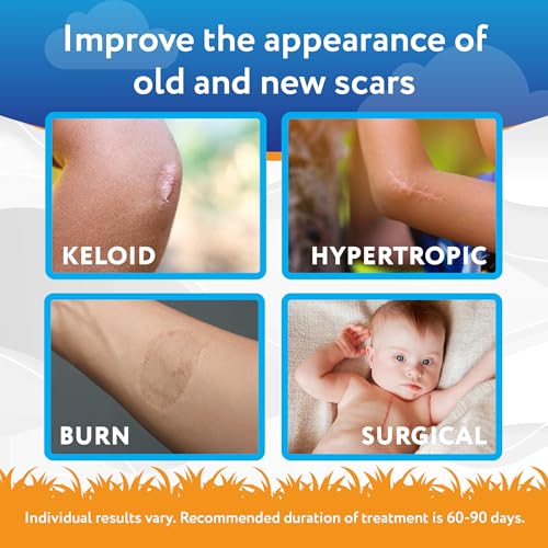 Image of ScarAway Kids Silicone Scar Gel, 100% Medical-Grade, Helps Improve Size, Color & Texture of Hypertrophic & Keloid Scars on Face & Body from Injury, Burns & Surgery, Water Resistant, Clear, 6g