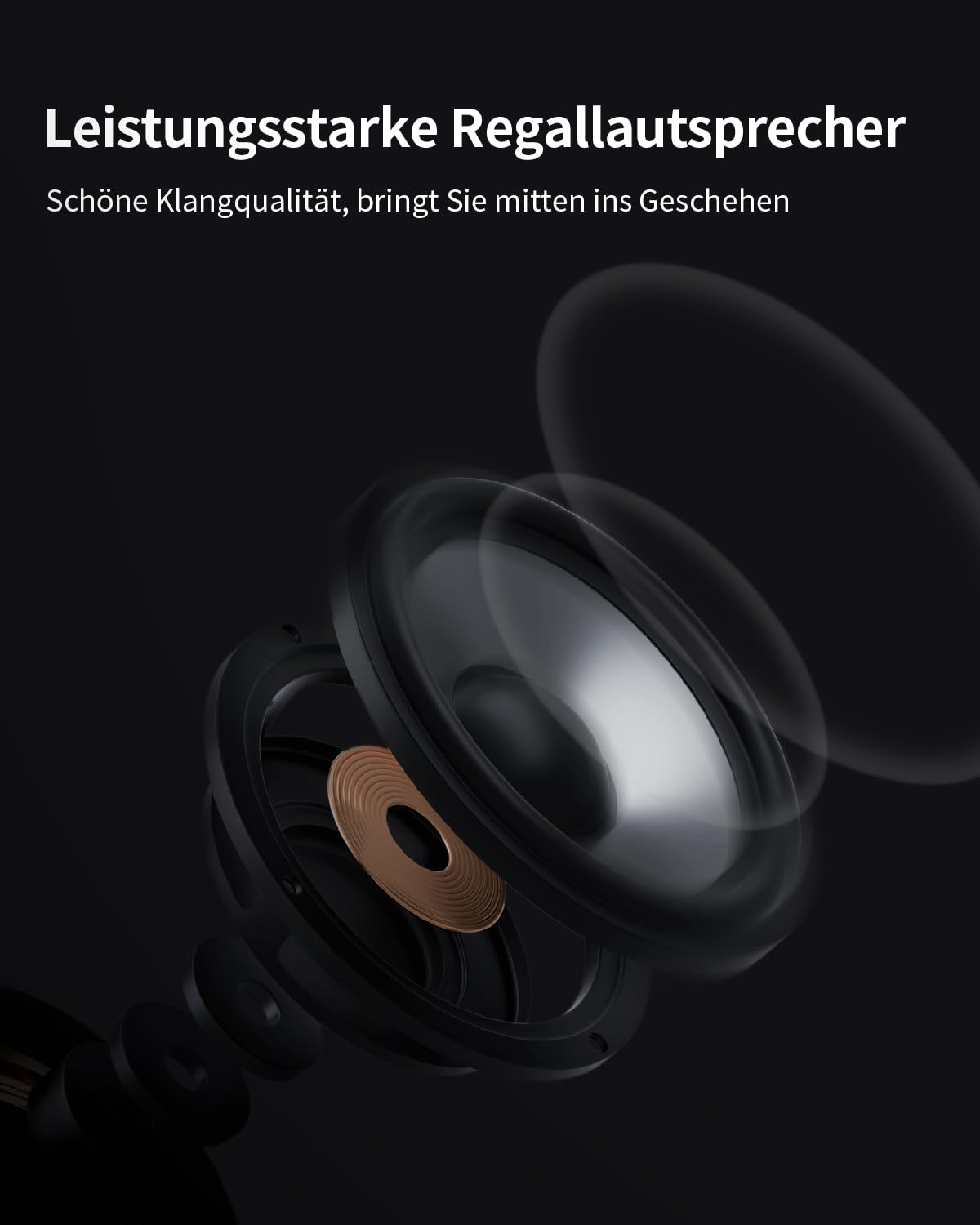 ANGELS HORN Plattenspieler mit Lautsprechern, Bluetooth Schallplattenspieler, integriertem Phono-Vorverstärker 33/45 U/min und AT-3600L-Tonabnehmern Zwei-Gang-Riemenantrieb