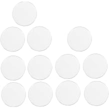 12 Pack Convex Optical Lenses for Physics Teaching | Acrylic Set, School Experiments and Optics Demos, Easy to Clean, Classroom Learning Tool, 12 Pieces