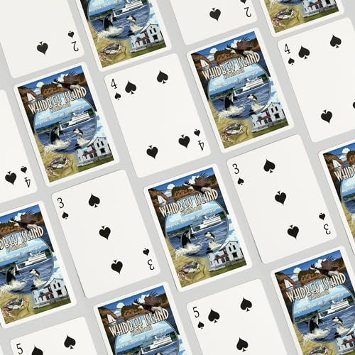 Lantern Press naipes póker 52 cartas para adultos miniatura 4