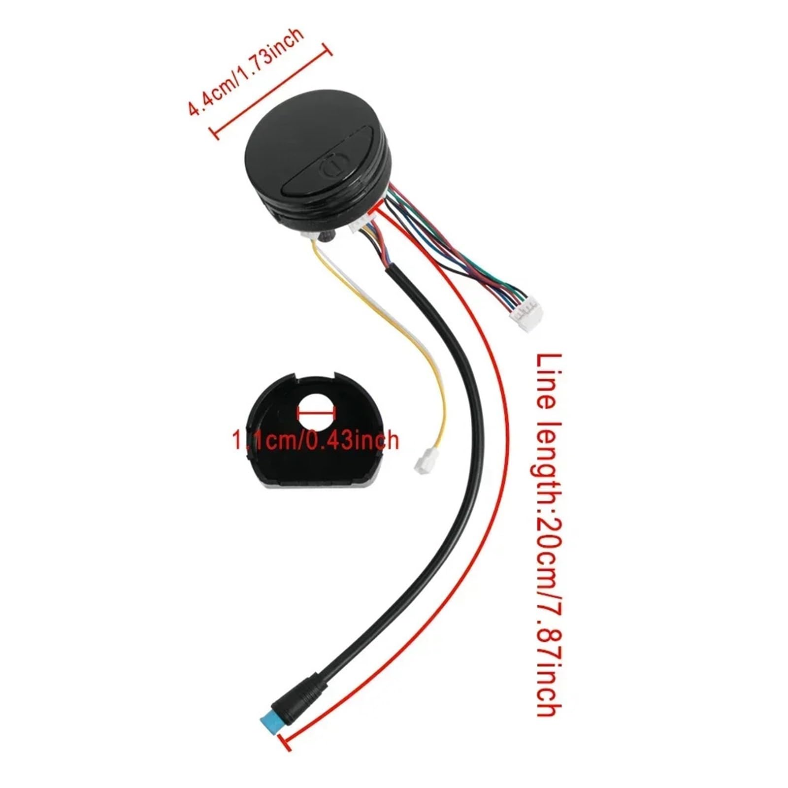 for E25 Elektroroller-Brett, Bluetooth-Display, Armaturenbrett, Ersatzteile for Ki-ckScooter, Ersatzplatinen-Zubehör